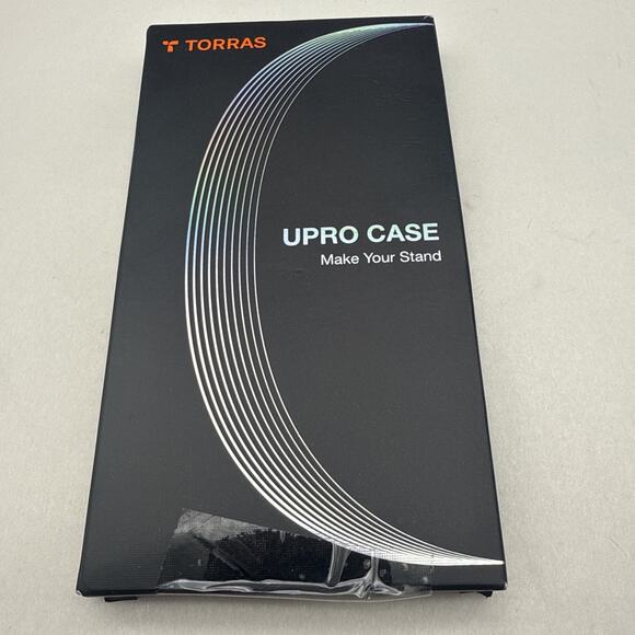 TORRAS Magnetic Kickstand for iPhone 15 Pro UPRO Case, Clear READ - Picture 9 of 10